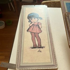 1971 Lee litho on cork